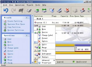 Acronis Disk Director