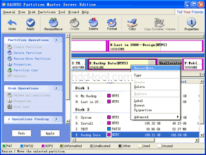 EASEUS Partition Master - Resize/Move