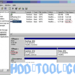 Original VMware virtual disk layout