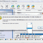 Change cluster size