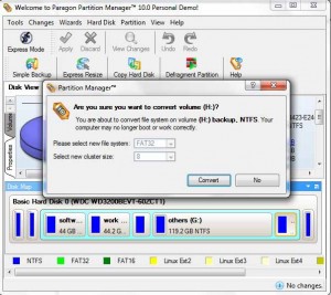 Convert NTFS to FAT32 Convert NTFS to FAT32