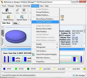 Convert NTFS to FAT32