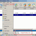 Partition wizard