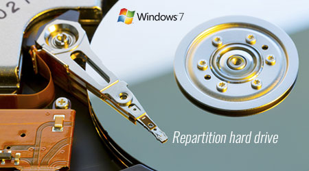 Repartition hard drive