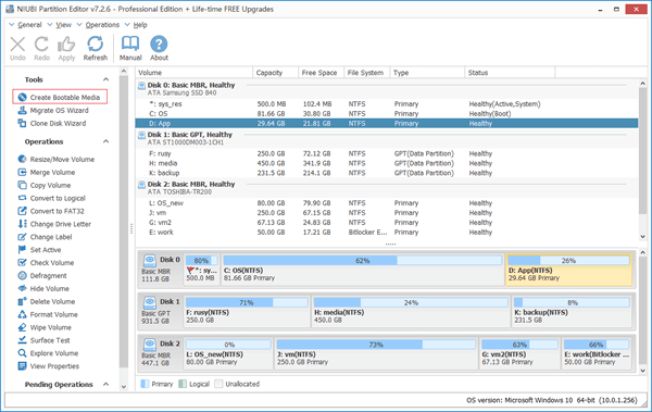 partition magic boot iso