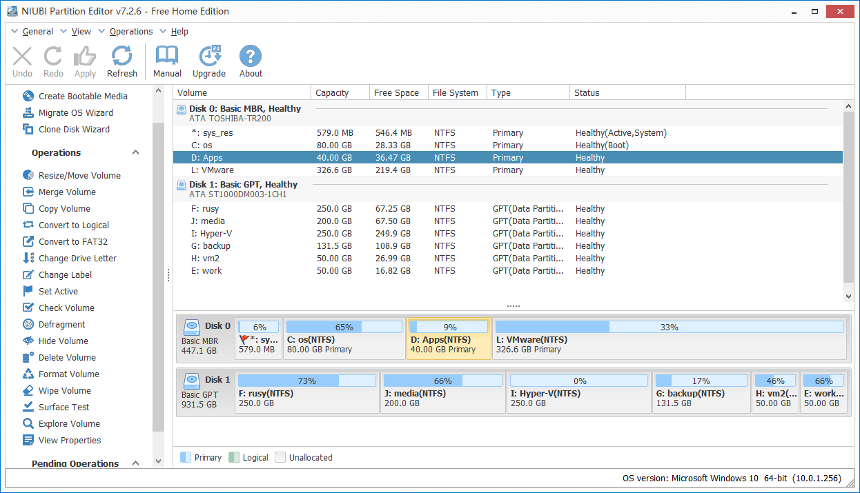 Partition manager