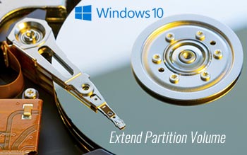Extend volume partition