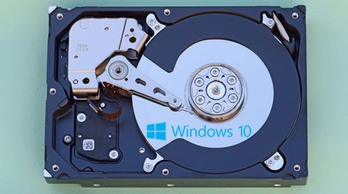Изменить размер тома Windows 10