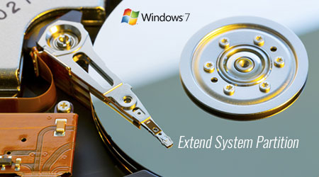 Extend system drive