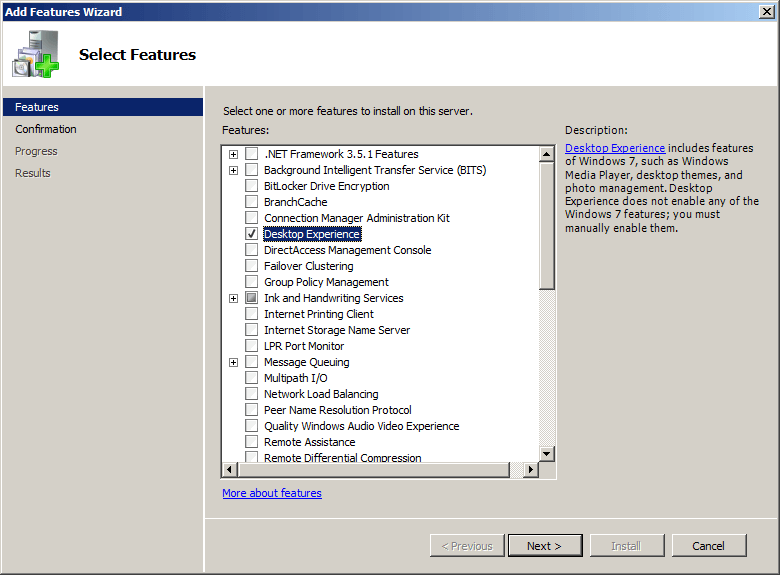 2008 server disk cleanup wizard