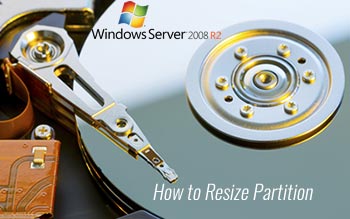 Resize partition Server 2008