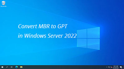 Converter MBR para GPT