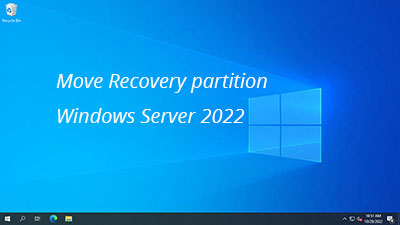 Move Recovery partition