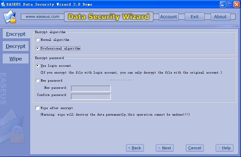 Encrypt files and folders Encrypt files and folders