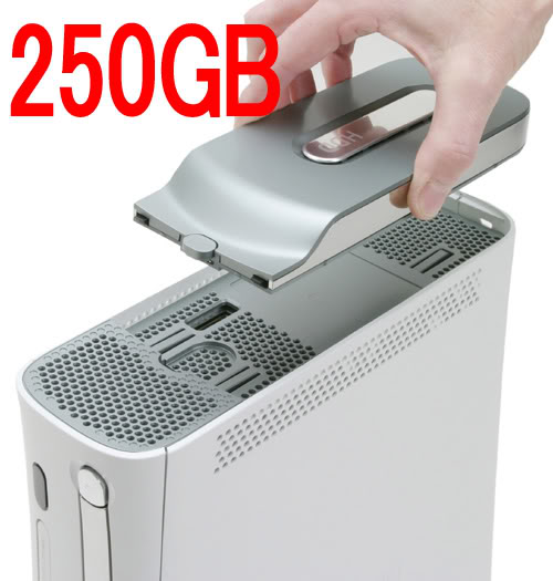 250GB Xbox 360 Harddrive