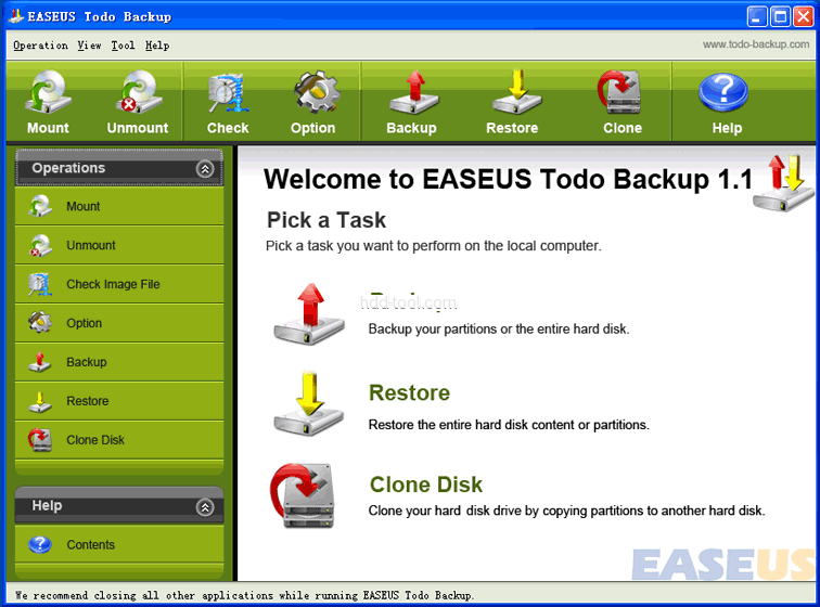 folder backup system