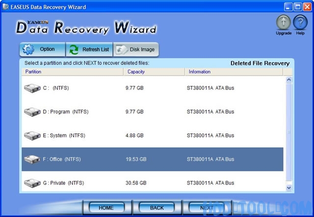 recover deleted files