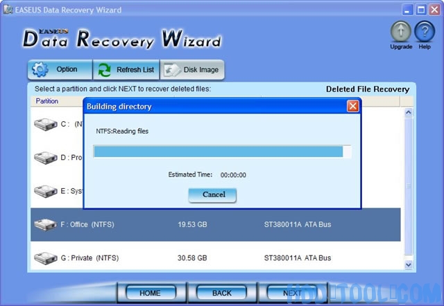 recover deleted files