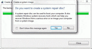 Create System Repair Disc