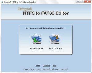 NTFS to FAT32 Editor