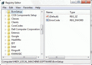 Registry Editor