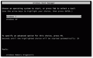 Windows boot manager Windows boot manager