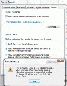 allow remote access