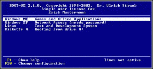 Boot manager helps you manage and boot from multi operating systems.