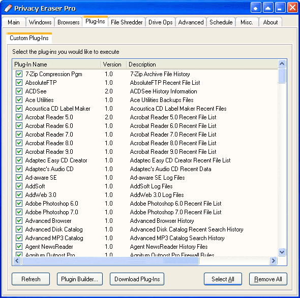 Erase history to protect your privacy with privacy