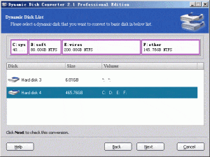 select source dynamic disk select source dynamic disk