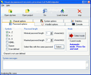 zip password recovery