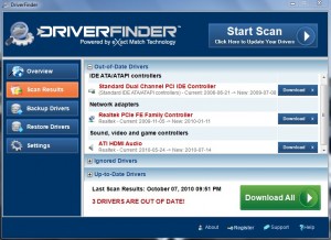 DriverFinder-result