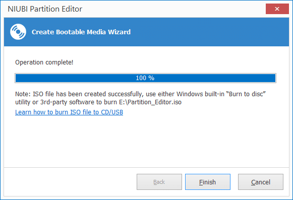 Bootable media