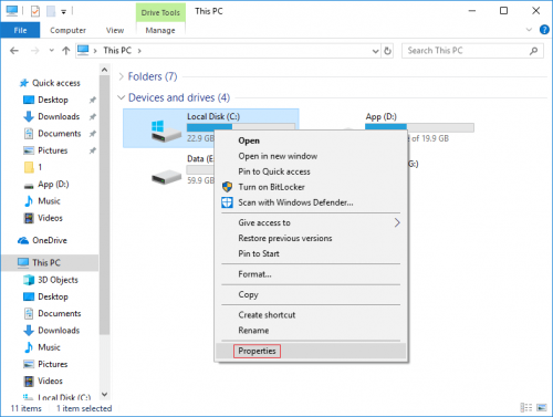 How to run Windows 10 Disk Cleanup to free up C drive space