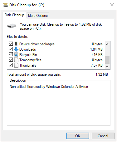 Select files