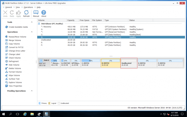 NIUBI Partition Editor
