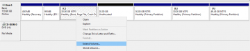 Extend Volume Server 2016