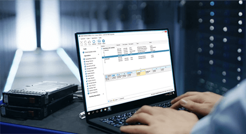 Partition manager Server 2016