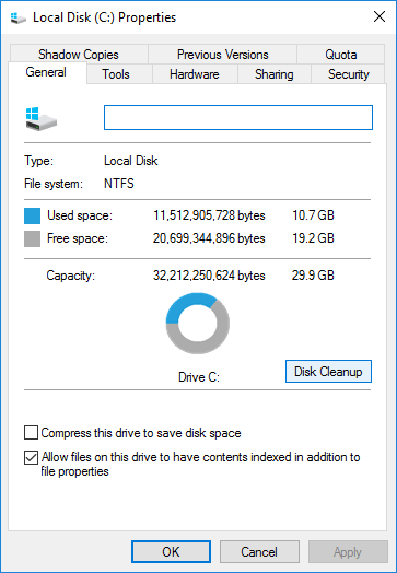 disk Cleanup