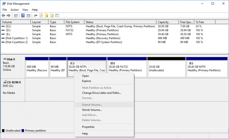 Can’T Extend Volume – “Extend Volume” Option Grayed Out in Windows? Try ...