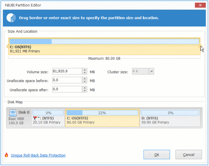 Shrink C drive