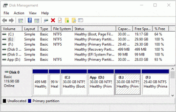 Merge partitions