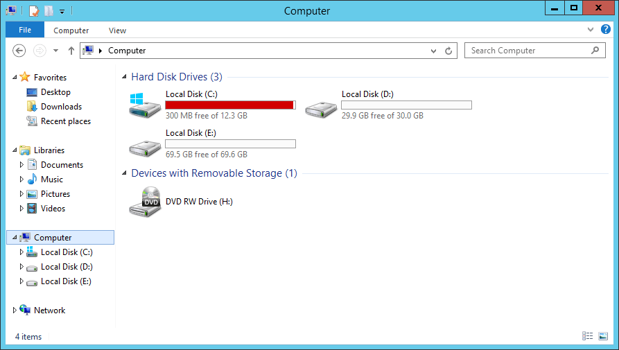 how to clean space on system drive in windows 2012 r2 how to clean space on system drive in windows 2012 r2