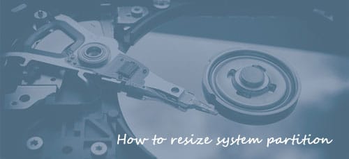 Resize system partition